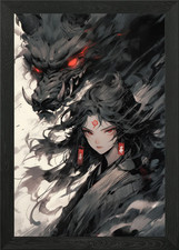 Listing image for The Shape Shifter Framed Wall Art Poster Canvas Print Picture
