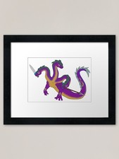 Listing image for Hydra keeper Framed Art Print Framed Wall Art Poster Canvas Print Picture