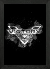 Listing image for Victory Spirit Lake County Framed Wall Art Poster Canvas Print Picture