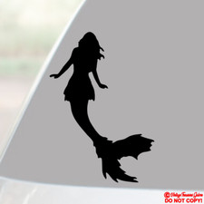 Listing image for MERMAID Vinyl Decal Sticker Car Truck Boat Window Wall Bumper SEA OCEAN FOLKLORE