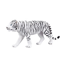 Listing image for Realistic White Tiger Toy Figure Big Cat Wildlife Collectible Model Kids Gift