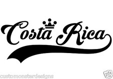 Listing image for Costa Rica Sticker... Vinyl Wall Art Quote Decor Words Decals Sticker