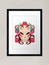 Listing image for Fire Spirit Framed Art Print Framed Wall Art Poster Canvas Print Picture