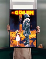 Listing image for The Golem 1914 Movie POSTER PRINT A1 Classic Silent Horror Vintage Film Wall Art