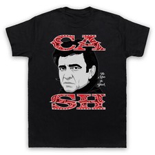 Listing image for THE MAN IN BLACK CASH UNOFFICIAL JOHNNY COUNTRY FOLK LEGEND MENS WOMENS T-SHIRT