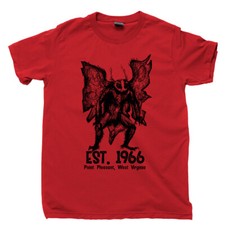 Listing image for Mothman T Shirt Jackalope Bigfoot Sighting Cryptid Hunter Monster UFO Aliens Tee