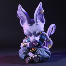 Listing image for Dragon Ball Z Bills Action Figure 12cm PVC Statue Anime Collectible Toy