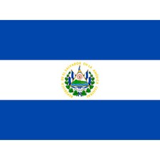 Listing image for El Salvador National Flag Country Poster Huge Wall Art Print Giant