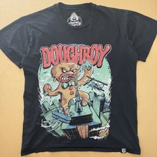 Listing image for XLARGE Doughboy Graphic T-Shirt XL Black Giant Monster Streetwear Tee