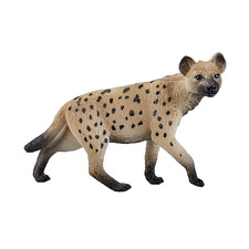 Listing image for Hyena Figurine Realistic Brown Spotted 10cm Collectible Wildlife Model Toy Kids