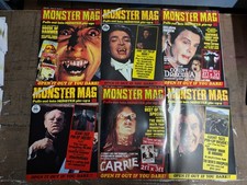 Listing image for Monster Mag - Poster magazine bundle ONE. 1 copy each of #5 #6 #7 #19 #20 + #21