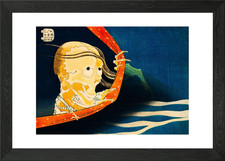 Listing image for Legend of a Ghost Framed Wall Art Poster Canvas Print Picture
