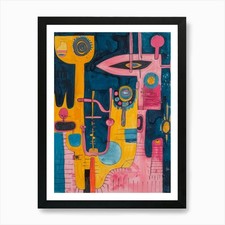 Listing image for 'Shapeshifter' Art Print Framed Wall Art Poster Canvas Print Picture