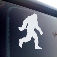 Listing image for Bigfoot V6 Vinyl Decal Sticker – Sasquatch Forest Silhouette Car Window Cryptid