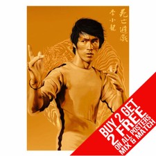 Listing image for BRUCE LEE BB4 ENTER THE DRAGON POSTER ART PRINT A4 A3 SIZE BUY 2 GET ANY 2 FREE