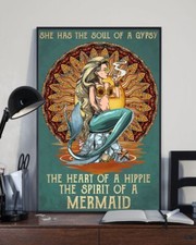Listing image for She Has the Soul of a Gypsy the Heart of a Hippie the Spirit of a Mermaid Poster