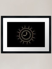 Listing image for Icarus - Greek Mythology - Aestheti Framed Wall Art Poster Canvas Print Picture