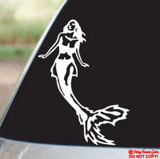 Listing image for MERMAID Vinyl Decal Sticker Car Truck Boat Window Wall Bumper SEA OCEAN FOLKLORE