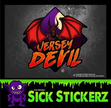 Listing image for Jersey Devil Sticker Decal Cryptid Myth Legend Folklore Monster Creature Car