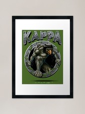 Listing image for Kappa Framed Art Print Framed Wall Art Poster Canvas Print Picture