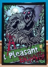 Listing image for Mothman Art Print Cryptozoology Spooky Jersey Devil