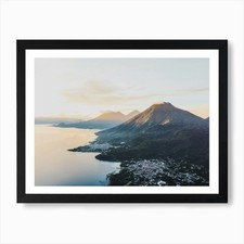 Listing image for Lake Atitlan Guatemala Art Print Framed Wall Art Poster Canvas Print Picture