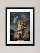 Listing image for Zeus | Greek Mythology Framed Art P Framed Wall Art Poster Canvas Print Picture