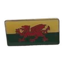 Listing image for Wales National Flag Pin Badge Welsh Dragon Collectable Souvenir