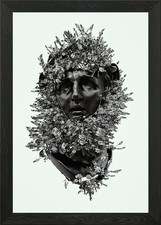 Listing image for TRITON IN B AND W Framed Wall Art Poster Canvas Print Picture