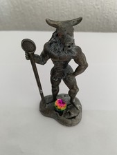 Listing image for Tudor Mint Minotaur Mythical Creature Ornament Figurine Metal Statue 4in