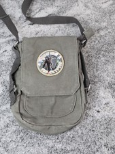 Listing image for Show Me The Cryptid Hat Bag Strap Back Green Canvas Patch Outdoor Hiking