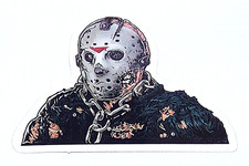 Listing image for Friday the 13th - Cut Sticker Decal Movie Horror Film JASON VORHEES Crystal Lake