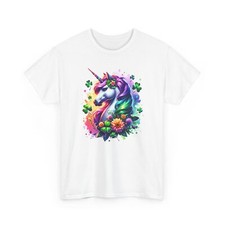 Listing image for Day Irish Unicorn Cryptozoology T-Shirt | Cryptid Hunter Tee | Unicorn Shirt