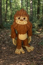 Listing image for Cute Bigfoot Figure – 6” Tall x 3.5” Wide – 3D Printed Collectible
