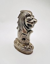 Listing image for Preloved Collectible Singapore Merlion Figurine Sculpture Metal Paperweight