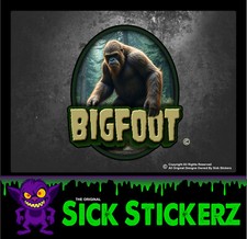 Listing image for Bigfoot Mytical Creature Legend Folklore Sticker Sasquatch Squatch Decal Fun
