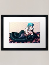 Listing image for Lazy Naga Framed Art Print Framed Wall Art Poster Canvas Print Picture
