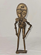 Listing image for African Tribal Art Bronze Mossi Figure -- Cameroon Tikar 7 inches Tall
