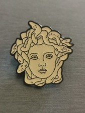 Listing image for GREEK MYTHOLOGY THE MEDUSA GREEK MYTHOLOGY THE JELLYFISH pine Badge Patch New...