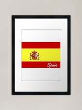 Listing image for Spain Framed Art Print Framed Wall Art Poster Canvas Print Picture