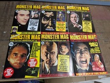 Listing image for MONSTER MAG - Poster magazine BUNDLE TWO. Inc one copy each #1 #2 #4 #8 #9 #18
