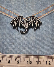Listing image for 1 NEW GOTHIC GOTH ALTERNATIVE ENAMEL PIN BADGE BROOCH WEIRD SPOOKY COFFIN HORROR