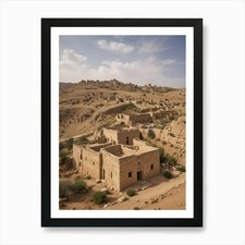 Listing image for Jordan Desert Art Print Framed Wall Art Poster Canvas Print Picture