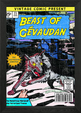 Listing image for BEAST OF GEVAUDAN Framed Wall Art Poster Canvas Print Picture