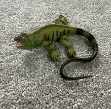 Listing image for Safari Iguana Animal Figure 277629 Lizard Model Toy Collectible Wildlife Replica